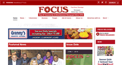 Desktop Screenshot of focusnewspaper.com